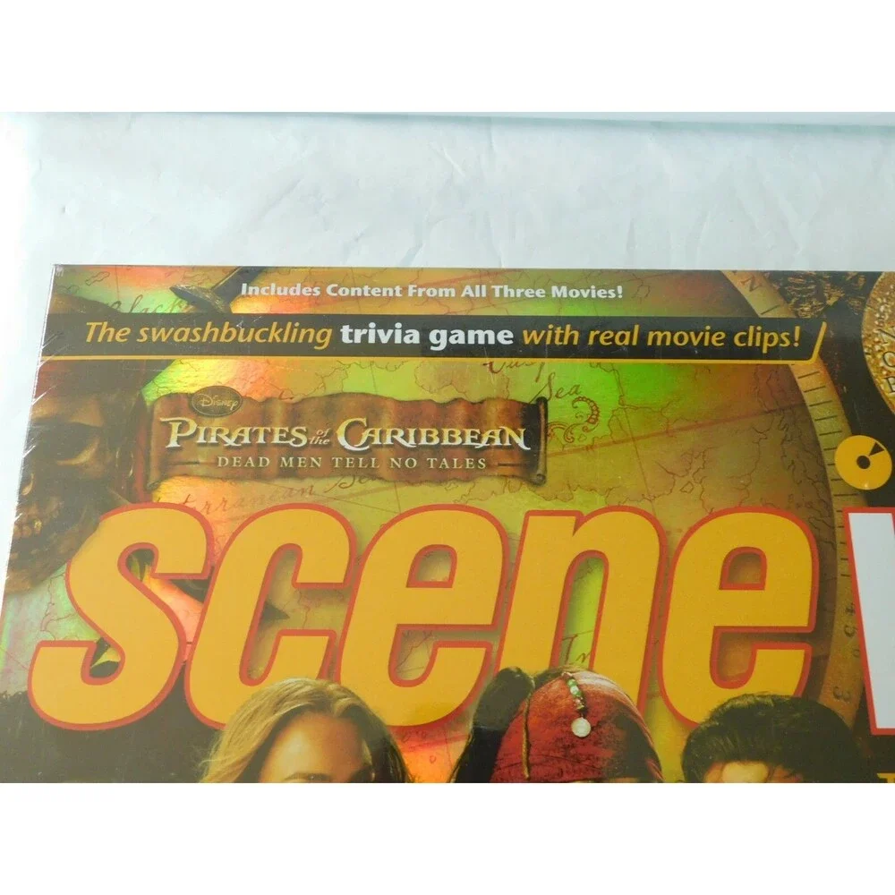Scene It Pirates Of The Caribbean DVD Game: New & Factory Sealed